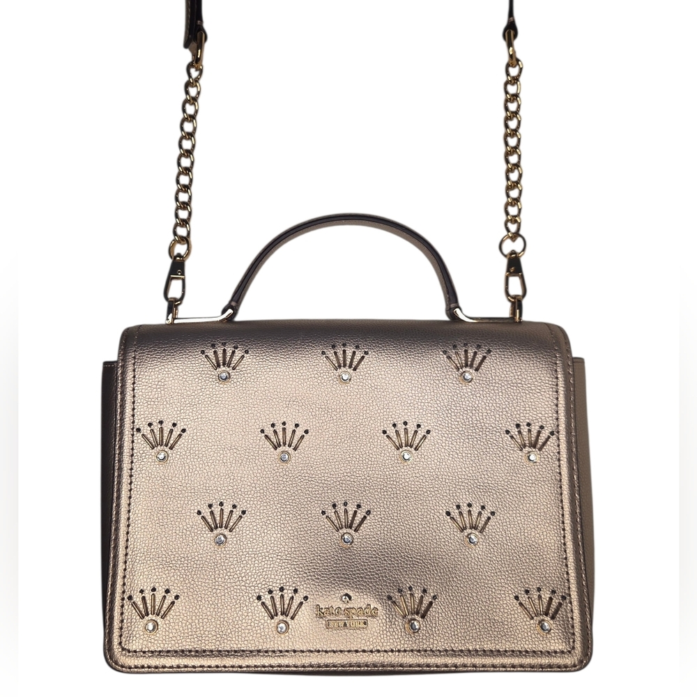 Kate Spade Maisie Patterson Drive Embellished Leather Crossbody Bag